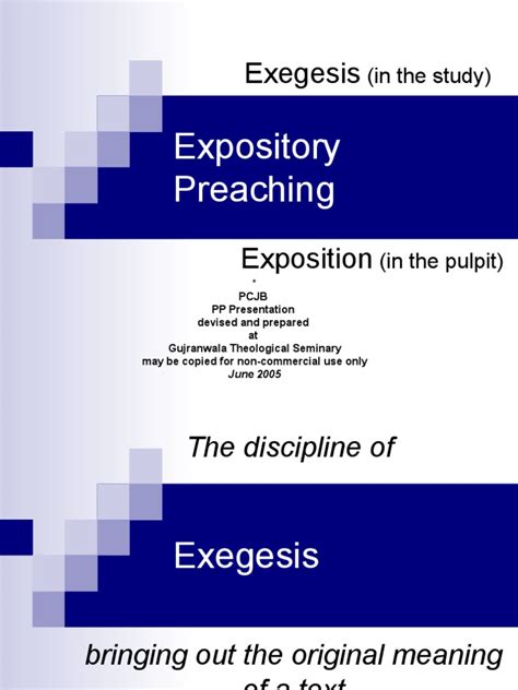 nh; sw. . Expository preaching vs exegetical preaching